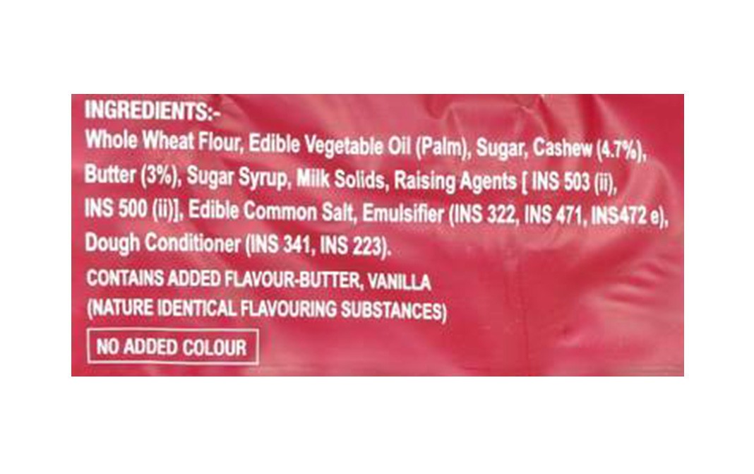 Patanjali Cashew Cookies    Pack  200 grams